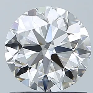 0.91 Carat Round F VVS2 Natural Diamond