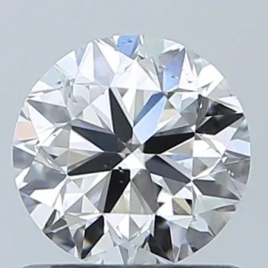 0.91 Carat Round G SI1 Natural Diamond