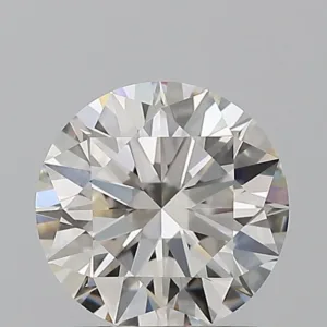 0.91 Carat Round I VVS1 Natural Diamond