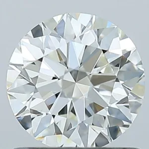 0.92 Carat Round I VVS2 Natural Diamond