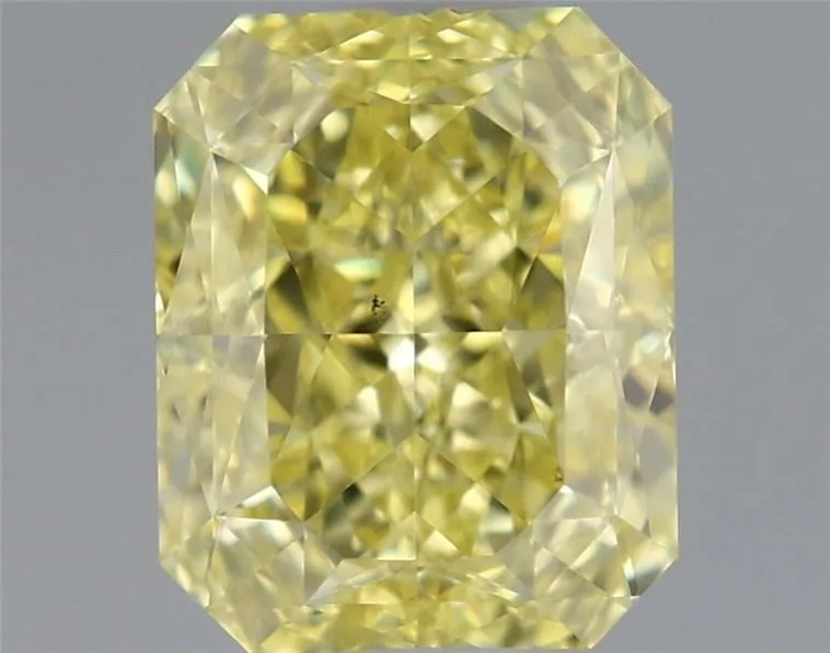 1 Carat Radiant Fancy Intense Yellow VS2 Natural Diamond 1 1 Carat Radiant Fancy Intense Yellow VS2 Natural Diamond