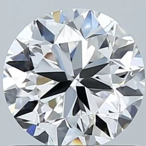 1 Carat Round F IF Natural Diamond