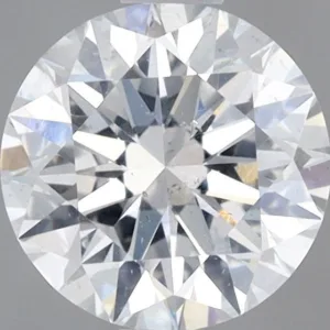 1 Carat Round F SI2 Natural Diamond