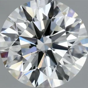 1 Carat Round G SI1 Natural Diamond