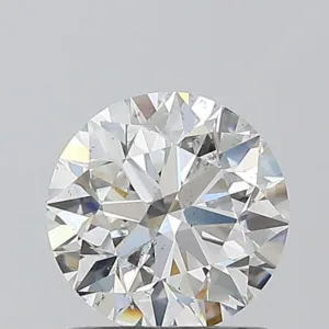 1 Carat Round G SI1 Natural Diamond