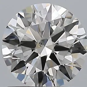1 Carat Round H SI1 Natural Diamond