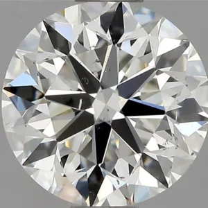 1 Carat Round H SI1 Natural Diamond
