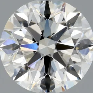 1 Carat Round H SI1 Natural Diamond