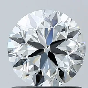 1 Carat Round H VS2 Natural Diamond