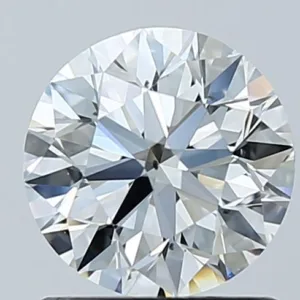 1 Carat Round H VS2 Natural Diamond