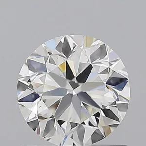 1.01 Carat Round H VVS2 Natural Diamond