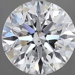 1.5 Carat Round F SI1 Natural Diamond