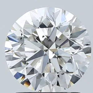 1.5 Carat Round H SI1 Natural Diamond