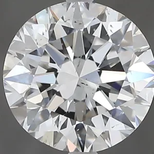 1.5 Carat Round H SI1 Natural Diamond