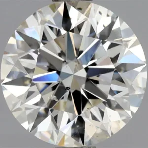 1.5 Carat Round I SI2 Natural Diamond