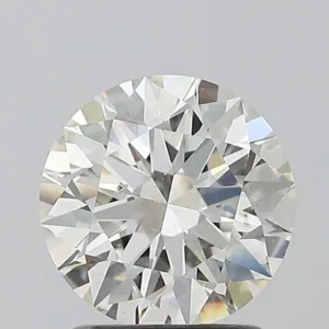 1.5 Carat Round J SI1 Natural Diamond