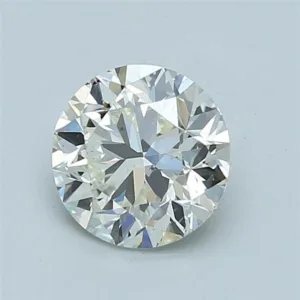 1.5 Carat Round J SI1 Natural Diamond