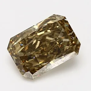 1.51 Carat Radiant Fancy Yellow SI1 Natural Diamond