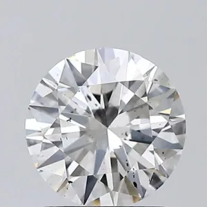 1.51 Carat Round F SI2 Natural Diamond