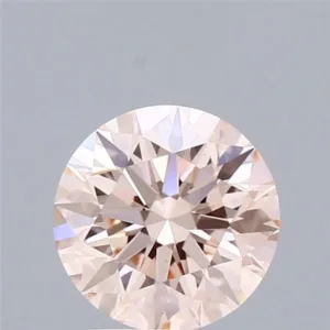 1.51 Carat Round Fancy Intense Pink VS2 Lab Diamond