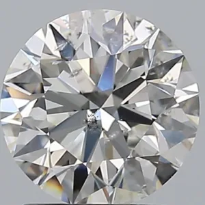 1.53 Carat Round H SI2 Natural Diamond