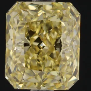 1.56 Carat Radiant Fancy Yellow VS1 Natural Diamond
