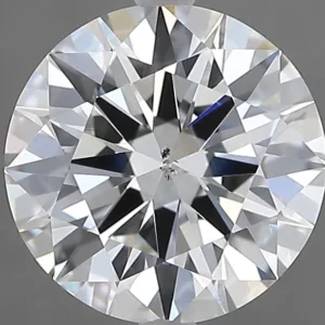 1.57 Carat Round H SI1 Natural Diamond