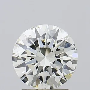 1.69 Carat Round K SI1 Natural Diamond