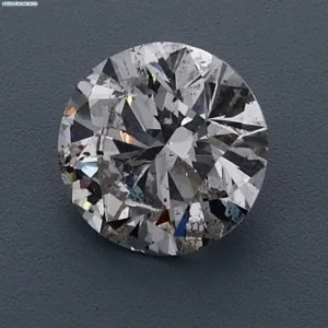 1.7 Carat Round H SI2 Natural Diamond