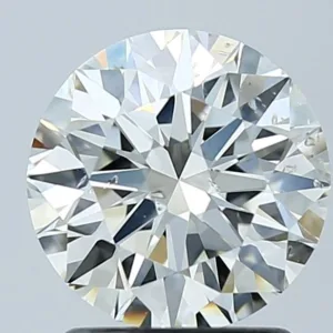 1.72 Carat Round J SI2 Natural Diamond