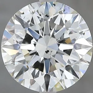 2 Carat Round J SI1 Natural Diamond