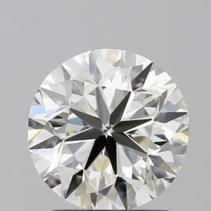 2 Carat Round J VVS2 Natural Diamond