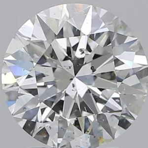 2.13 Carat Round H SI2 Natural Diamond