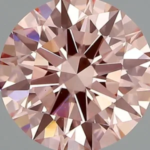 2.28 Carat Round Fancy Vivid Pink VVS2 Lab Diamond