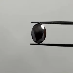 2.7 Carat Oval Fancy Black VVS2 Natural Diamond