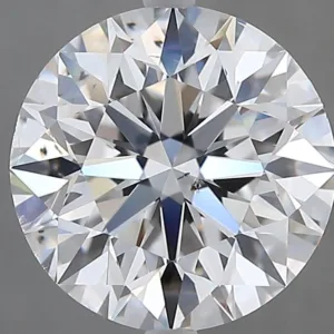 3.01 Carat Round E SI2 Natural Diamond