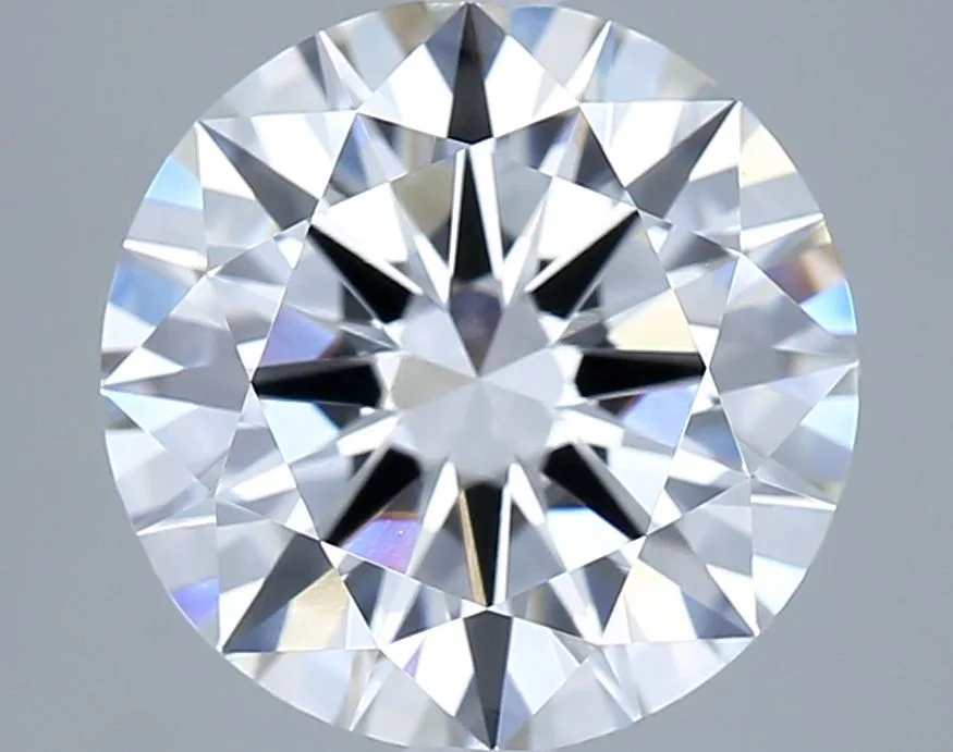3.01 Carat Round E VVS2 Lab Diamond 1 3.01 Carat Round E VVS2 Lab Diamond