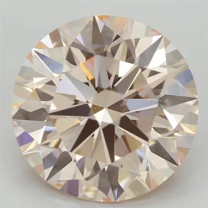 3.01 Carat Round Fancy Intense Pink VS1 Lab Diamond