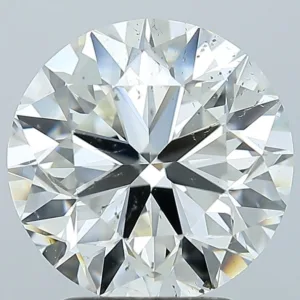 3.01 Carat Round J SI2 Natural Diamond
