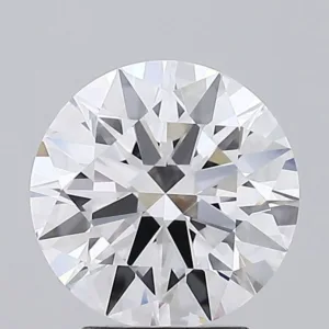 3.02 Carat Round E VVS2 Lab Diamond