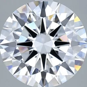 3.02 Carat Round E VVS2 Lab Diamond