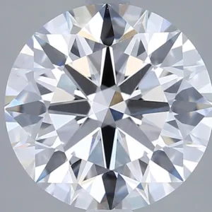 3.02 Carat Round E VVS2 Lab Diamond