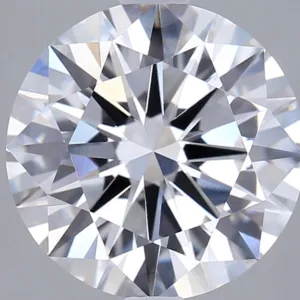 3.02 Carat Round E VVS2 Lab Diamond