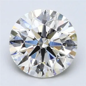 3.02 Carat Round F VS1 Natural Diamond