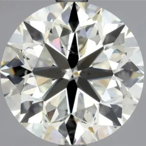 3.02 Carat Round L SI1 Natural Diamond