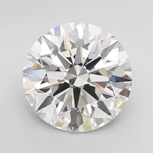 3.03 Carat Round F VVS2 Lab Diamond