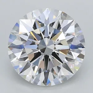 3.04 Carat Round E VVS2 Lab Diamond