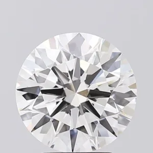 3.04 Carat Round E VVS2 Lab Diamond