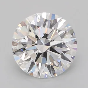 3.04 Carat Round E VVS2 Lab Diamond
