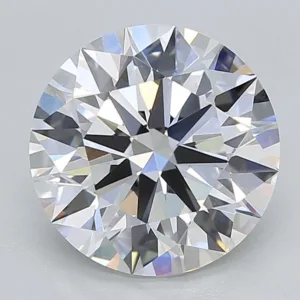 3.04 Carat Round E VVS2 Lab Diamond